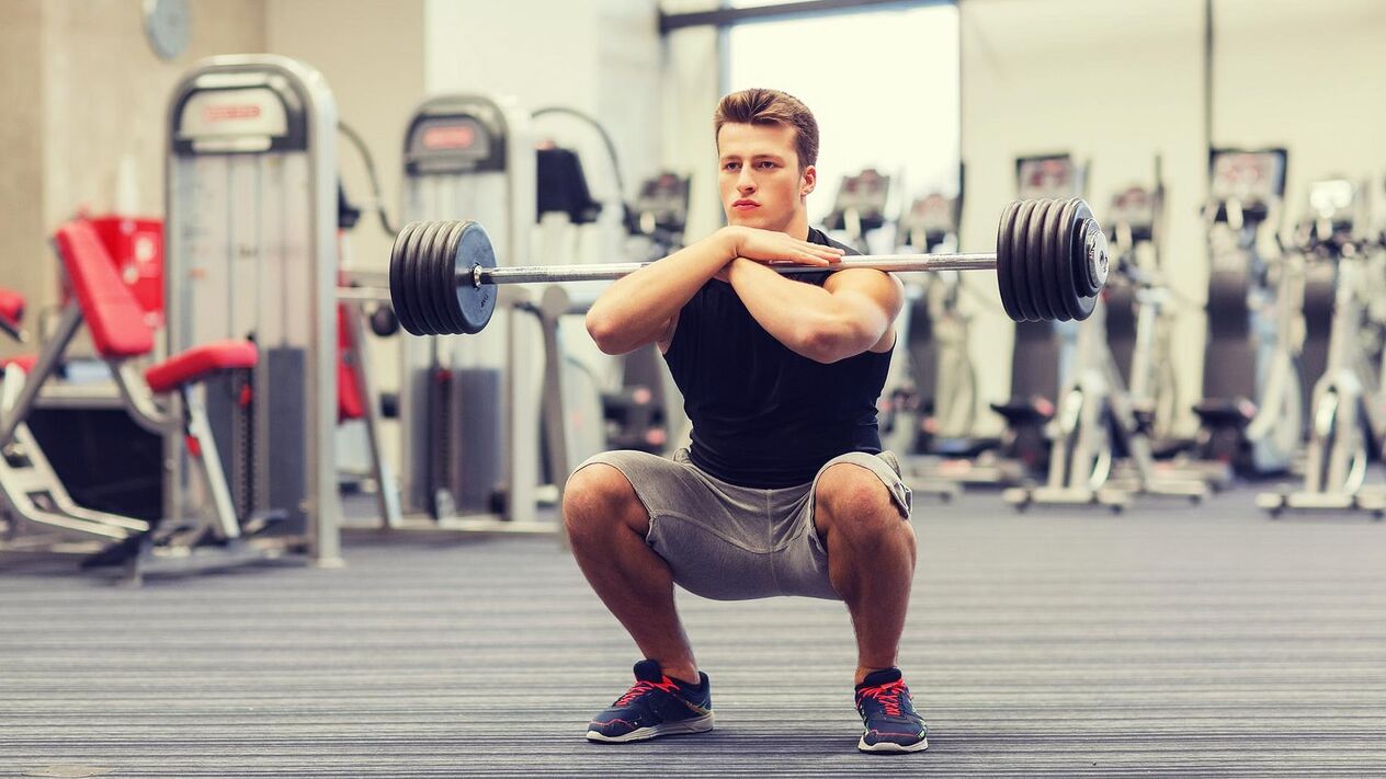 squat to increase potential after
